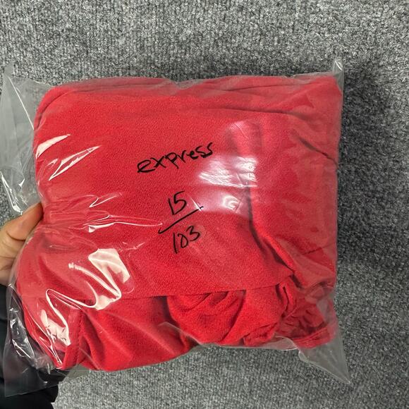 NWT Express Jumpsuit Faux Wrap Straight Leg Stretch Romper Women’s Sz XS - Picture 7 of 7